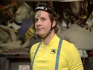 Rimmer giving the Mesmer Stare in Red Dwarf