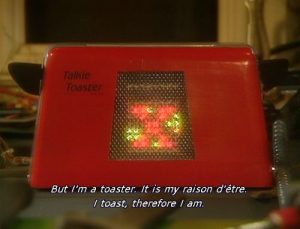 Red Dwarf Talkie Toaster