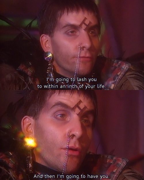 Rimmer lashing (Red Dwarf Angels and Demons)